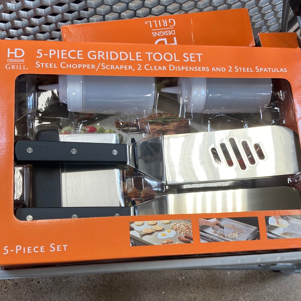 Griddle Tool set